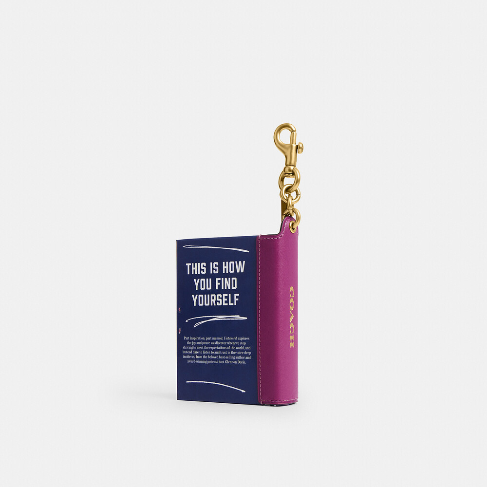 Coach Untamed By Glennon Doyle Book Bag Charm